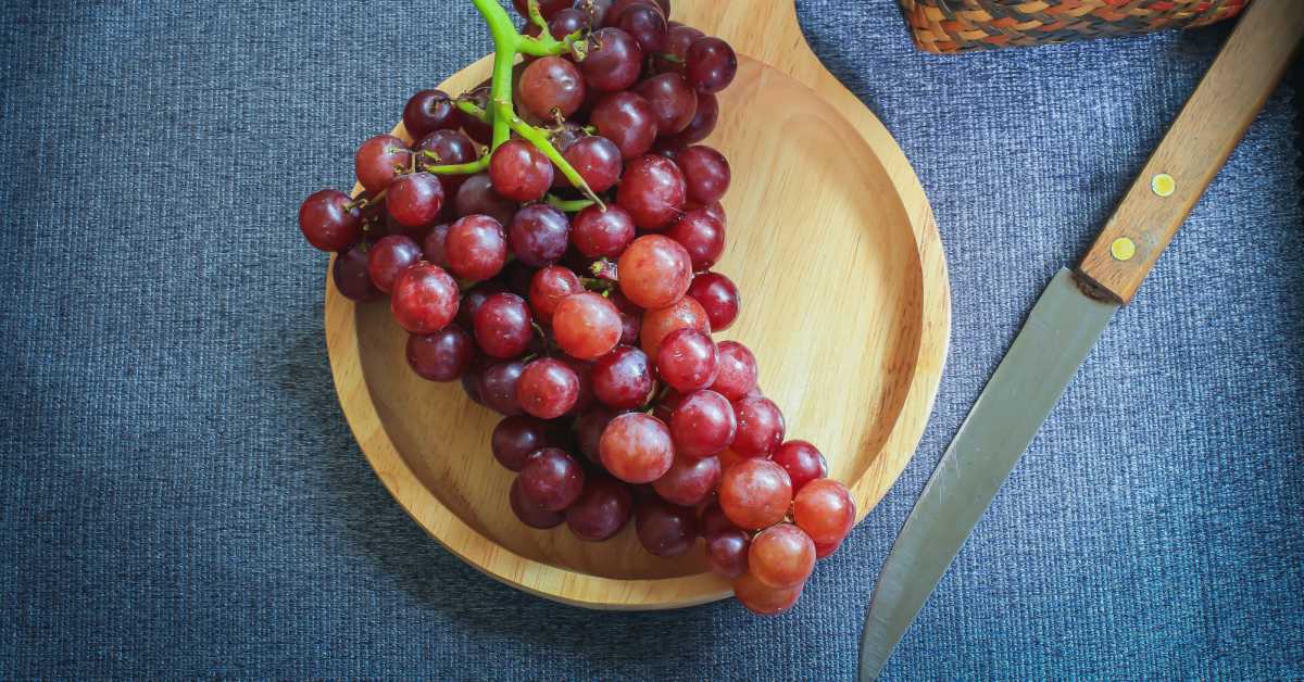 Koken met druiven