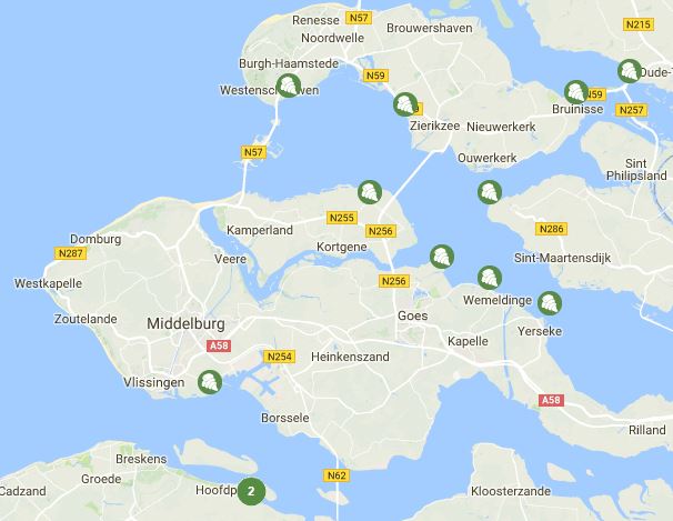 kaartje wildplukwijzer