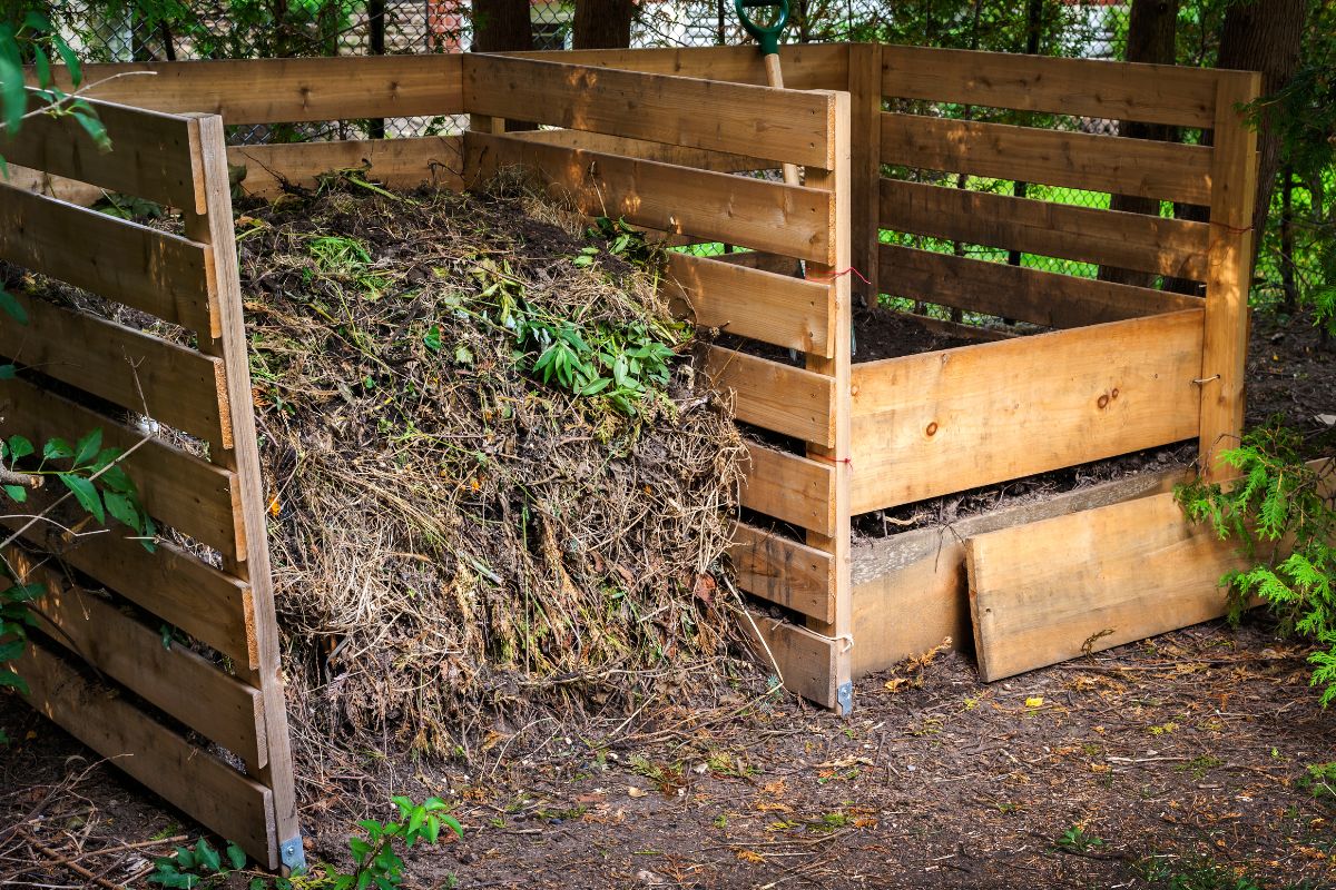 Zelf een houten compostbak maken