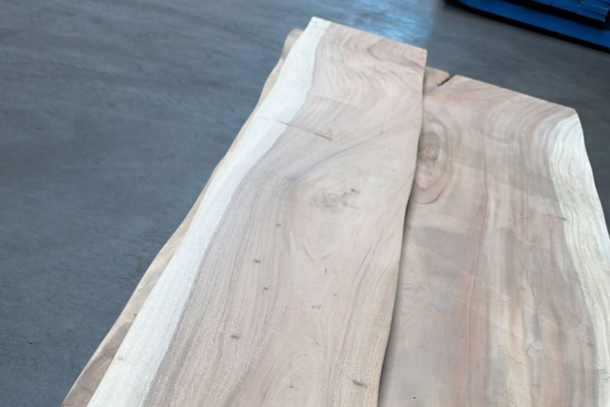 Hout selecteren voor een bijpassende massief houten bank